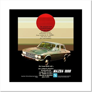 MAZDA 1800 LUCE - advert Posters and Art